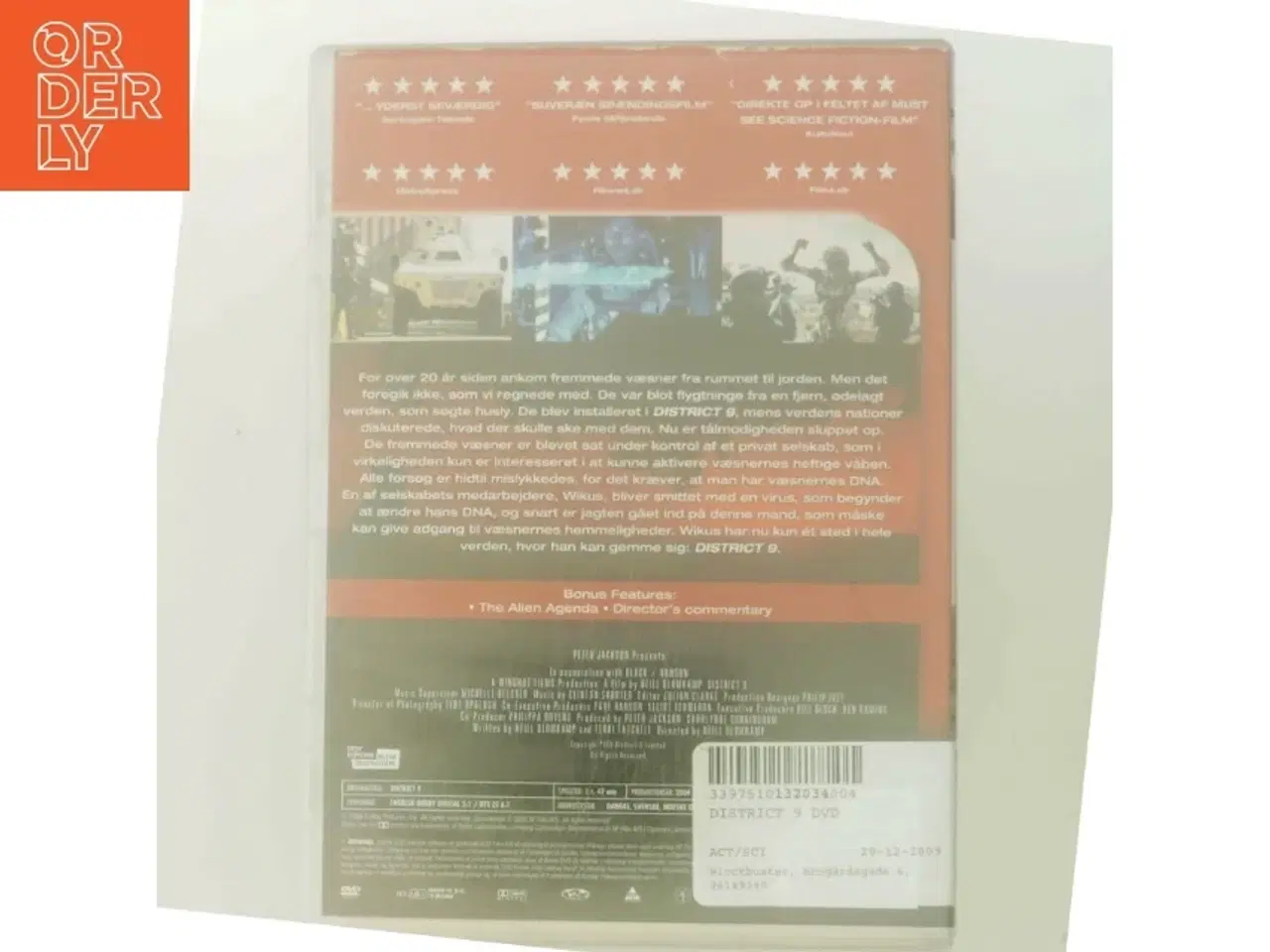 Billede 3 - District 9 med Sharlto Copley (DVD)