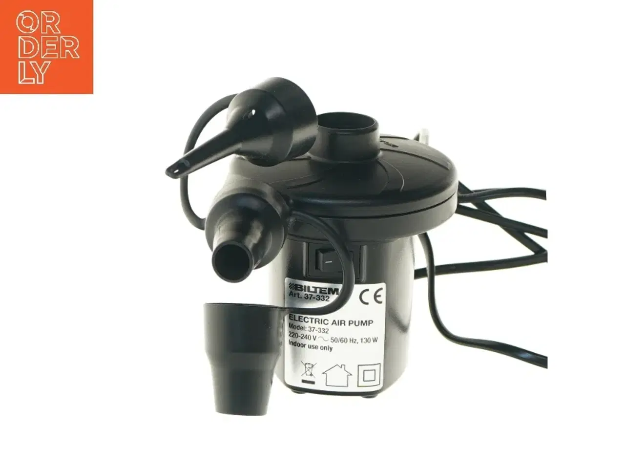 Billede 3 - Elektrisk luftpumpe fra Biltema (str. 11 cm)