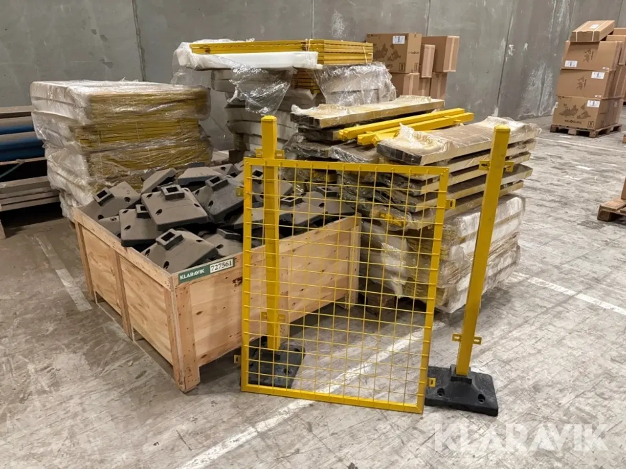 Billede 1 - Afspærringshegn - 4 paller