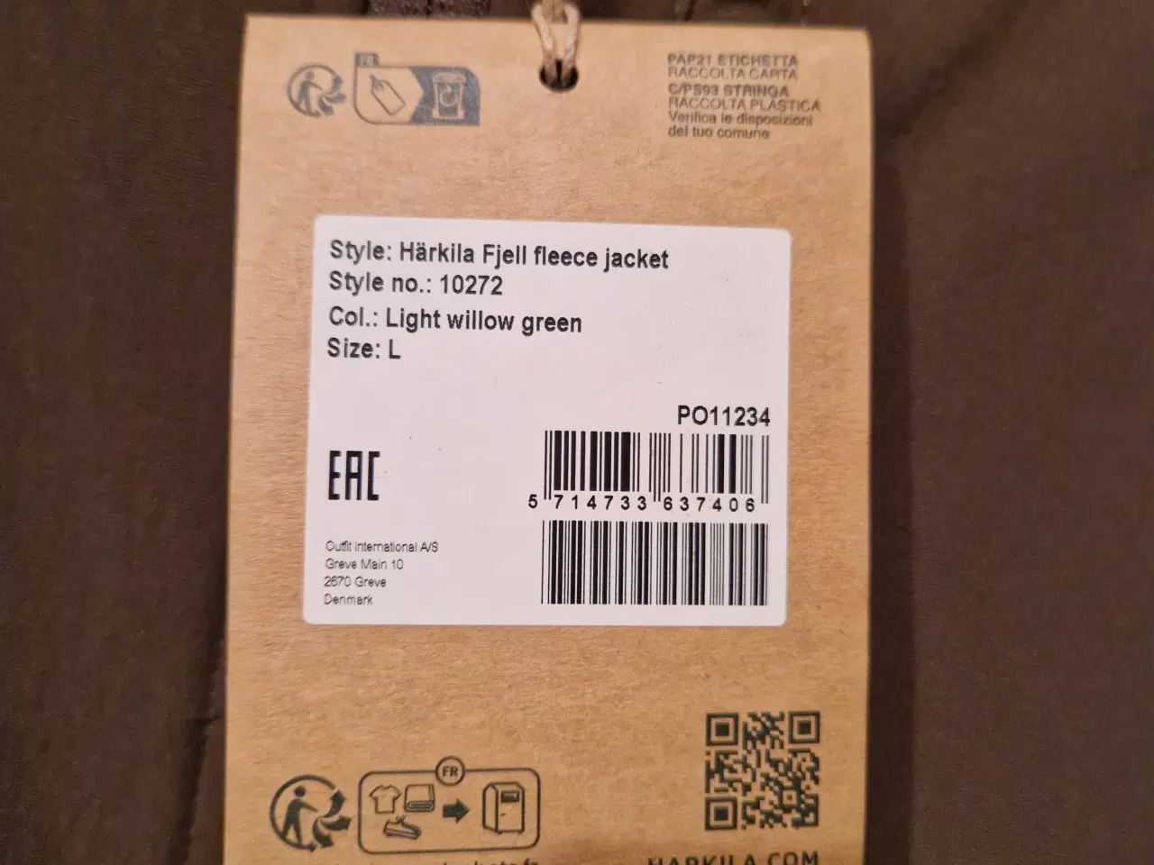 Billede 2 - Härkila fleece jakke