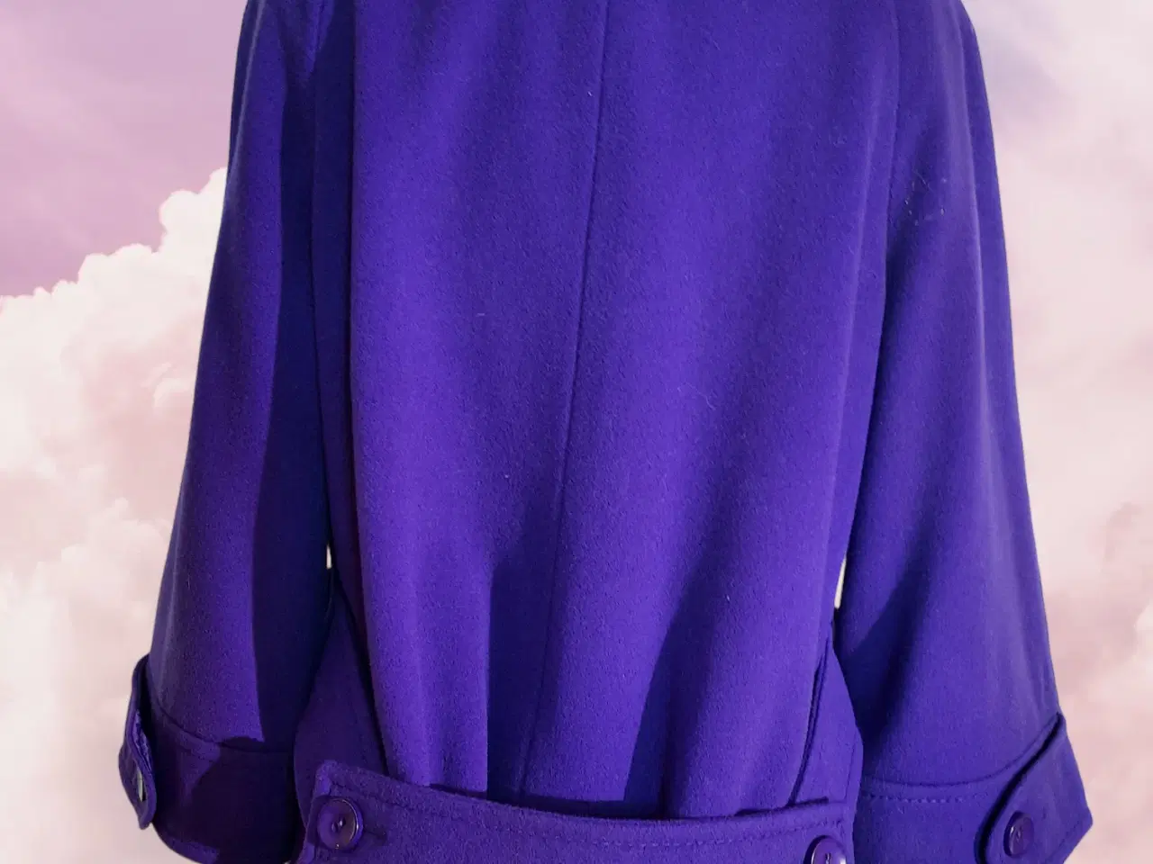 Billede 2 - Basler violet vinterjakke cashmere uld