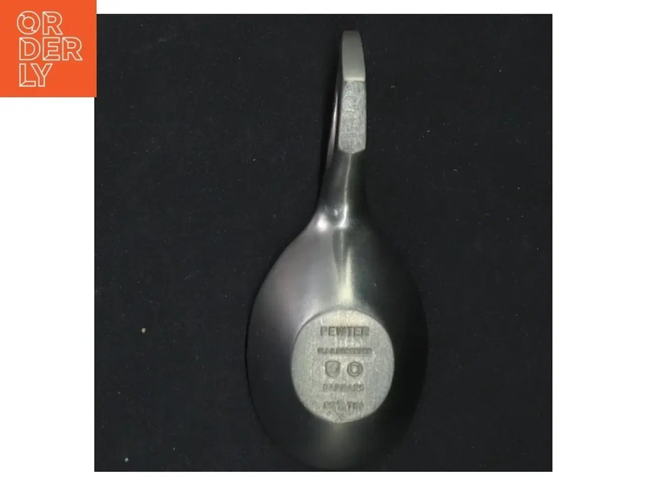 Billede 4 - Tin bjesk snaps ske (str. 10 x 4 cm)