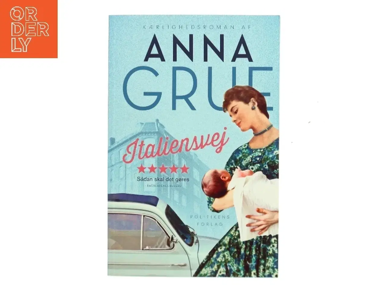 Billede 1 - Italiensvej af Anna Grue (Bog)