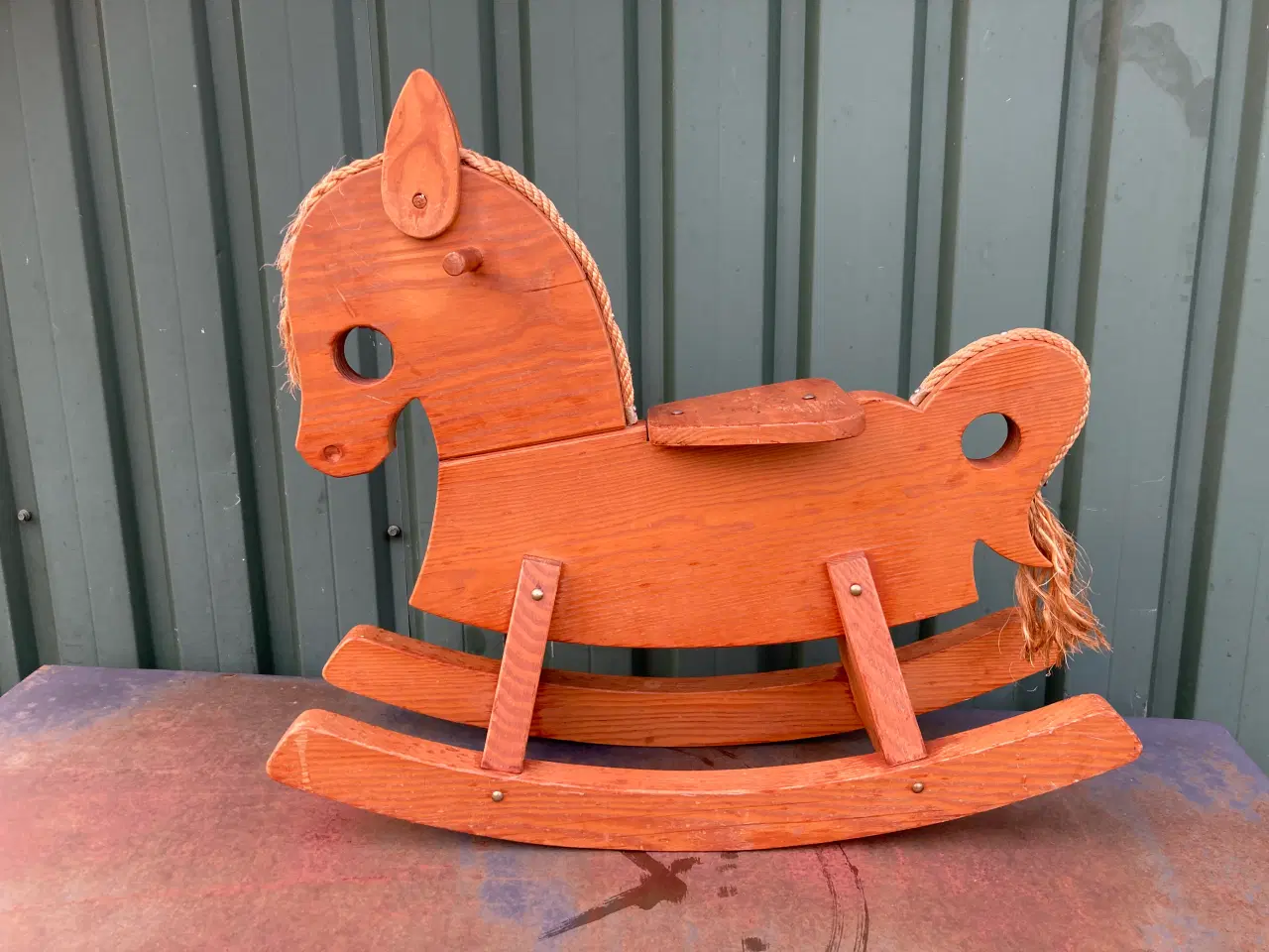 Billede 3 - Gyngehest træ