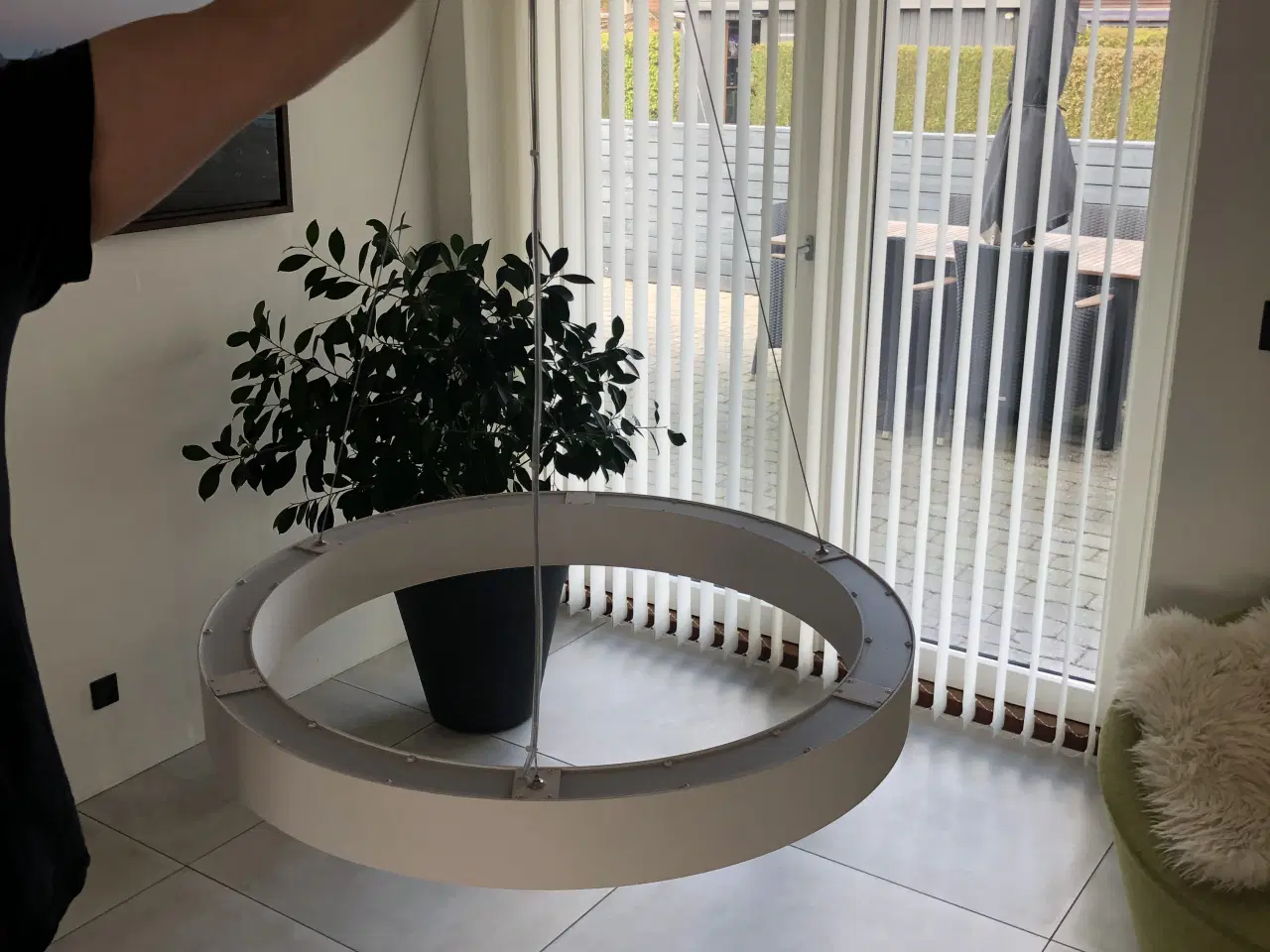 Billede 2 - Flot hvid loftslampe