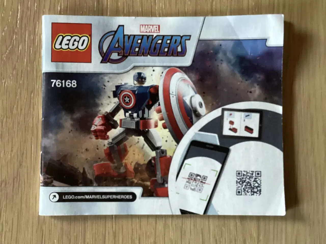 Billede 3 - Avengers Captain Americas Kamprobot, Lego 76168