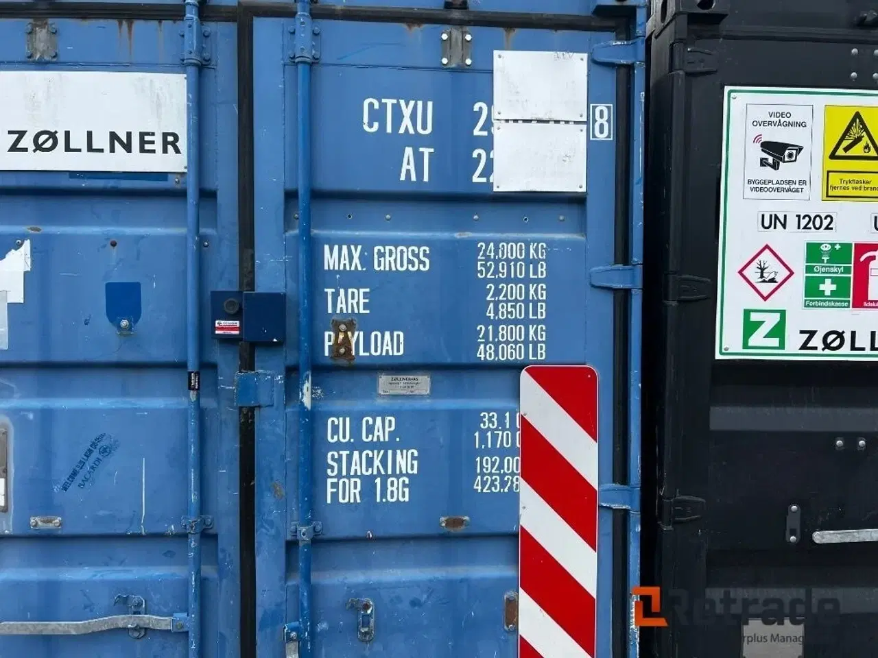 Billede 3 - - - - 20 fods container med indhold