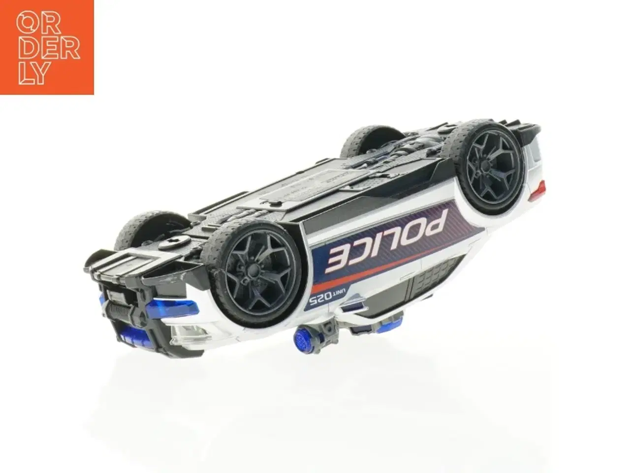 Billede 4 - Politibil, måske fjernstyret (str. 33 x 14 x 11 cm)