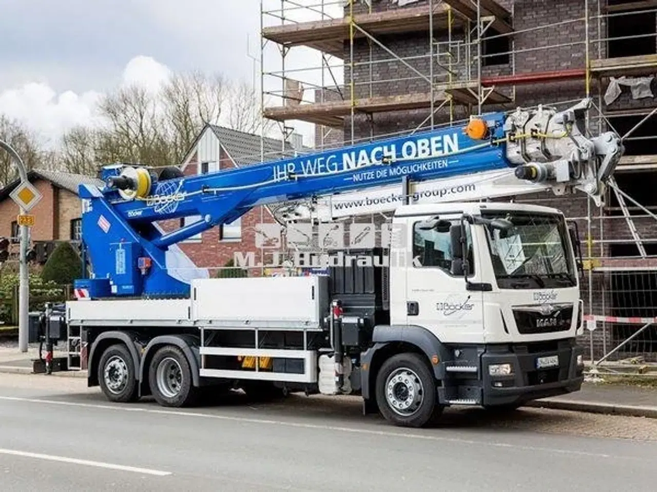 Billede 2 - Böcker AK 46/6000 lastbilkran/lastbillift