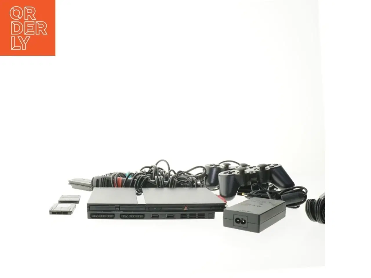 Billede 2 - Sony PlayStation 2 Slim konsol med tilbehør fra Playstation