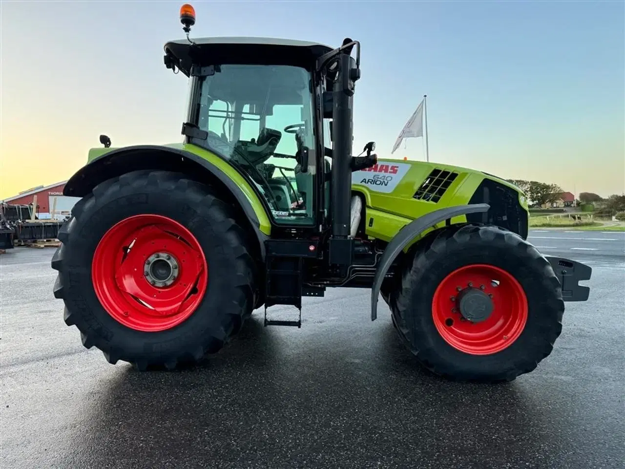 Billede 10 - CLAAS ARION 640 CEBIS KUN 4400 TIMER OG FULD AFFJEDRING!