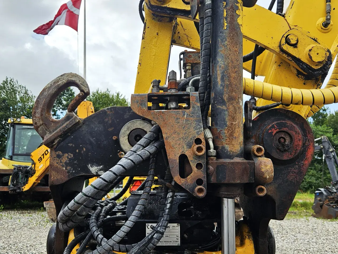 Billede 9 - Komatsu PC118 / rotortilt / skovlpakke mv.