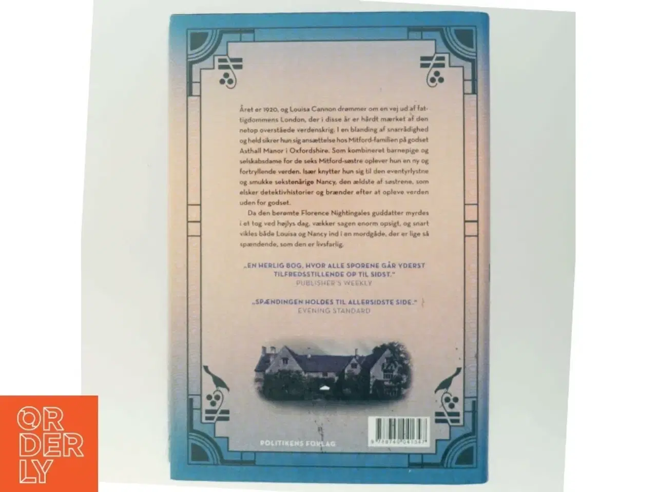 Billede 3 - Mitfordmordene. 1. bog, Mysteriet på Asthall Manor af Jessica Fellowes (Bog)