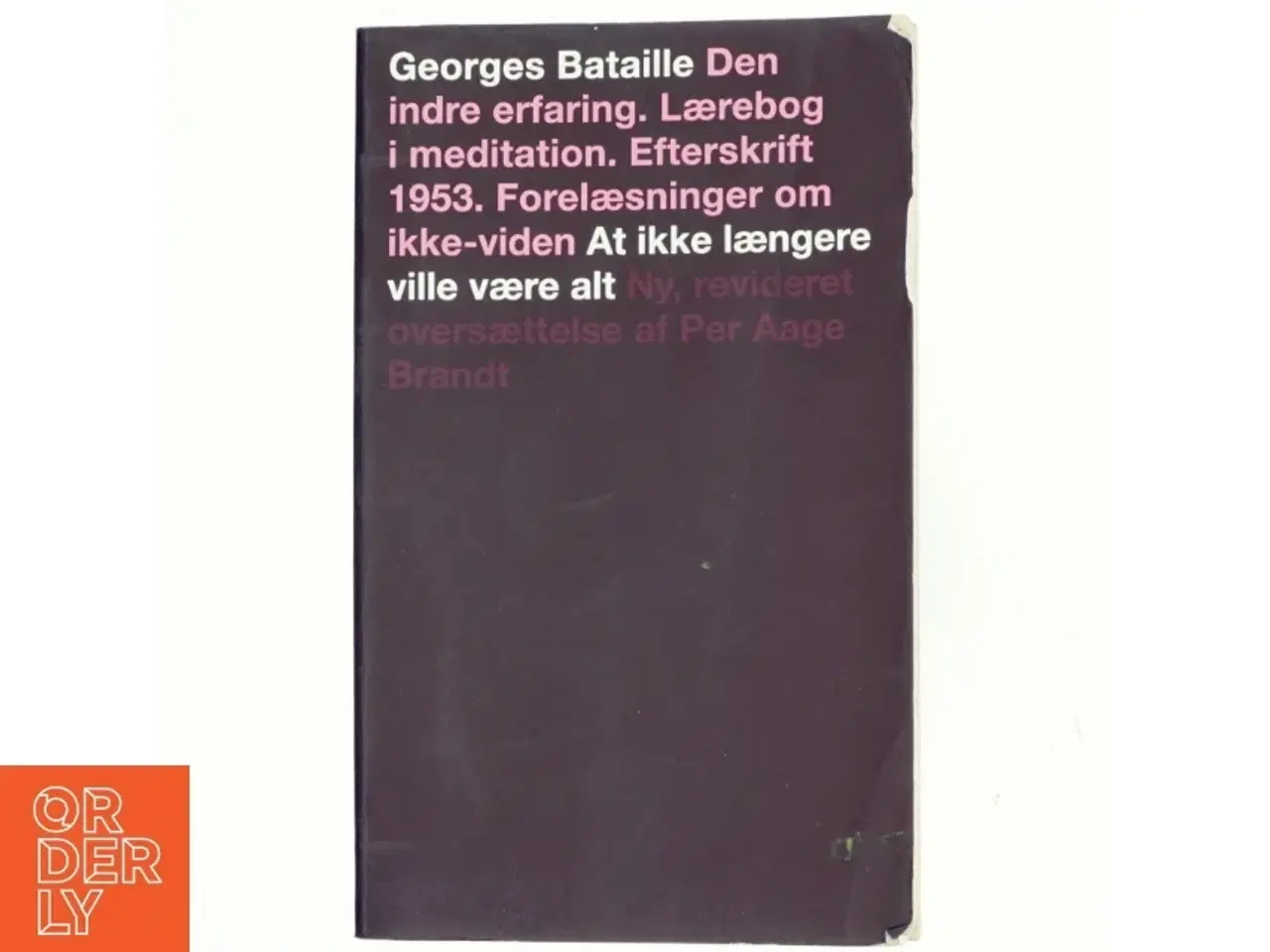 Billede 1 - Den indre erfaring af Georges Bataille (bog)