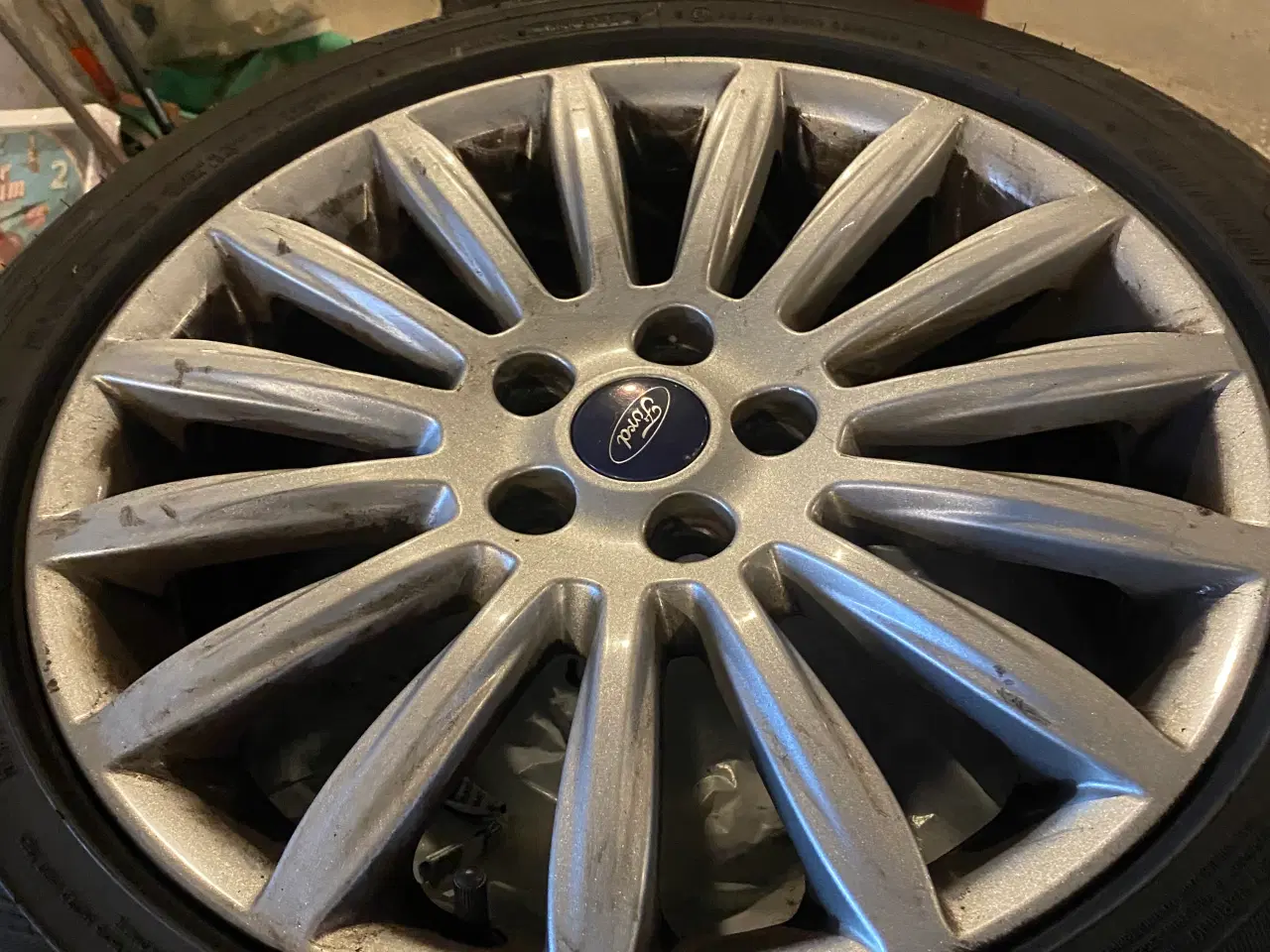 Billede 1 - Original Ford mondeo alu fælge med sommerdæk