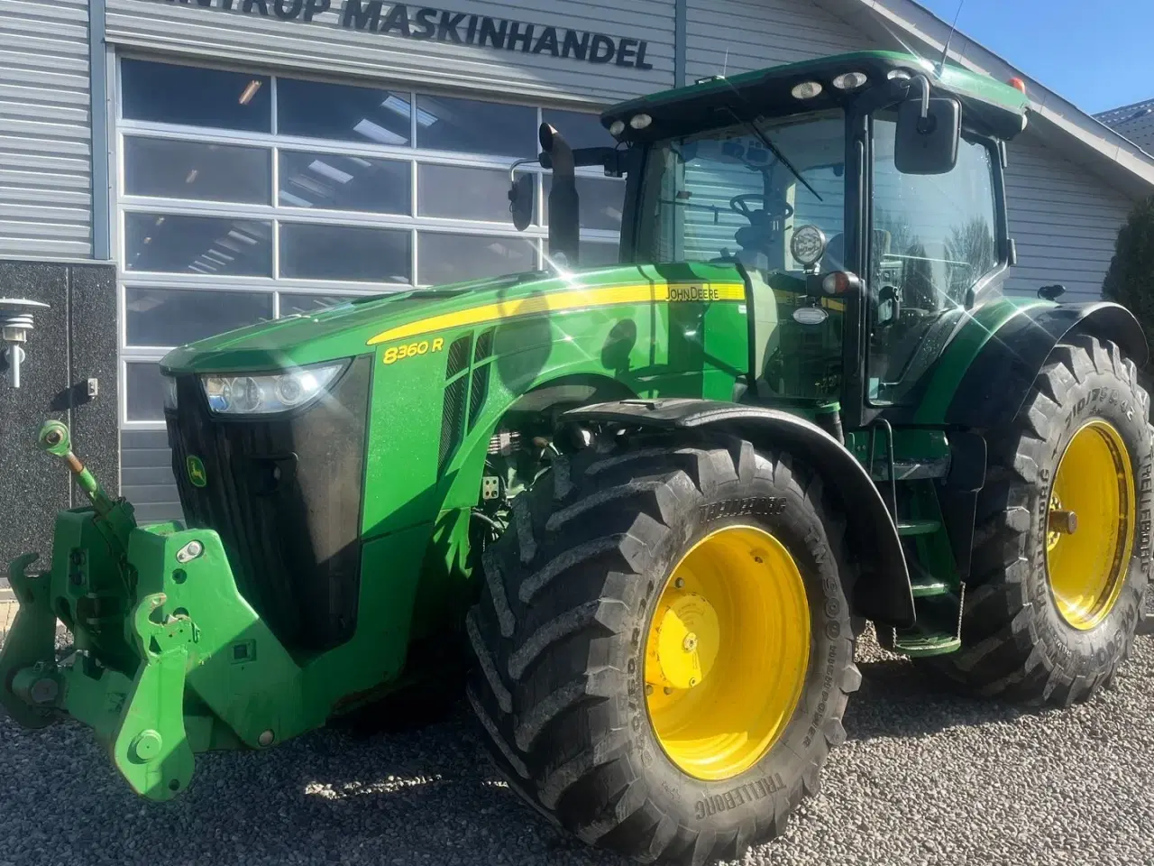 Billede 2 - John Deere 8360R Med frontlift og faststeer