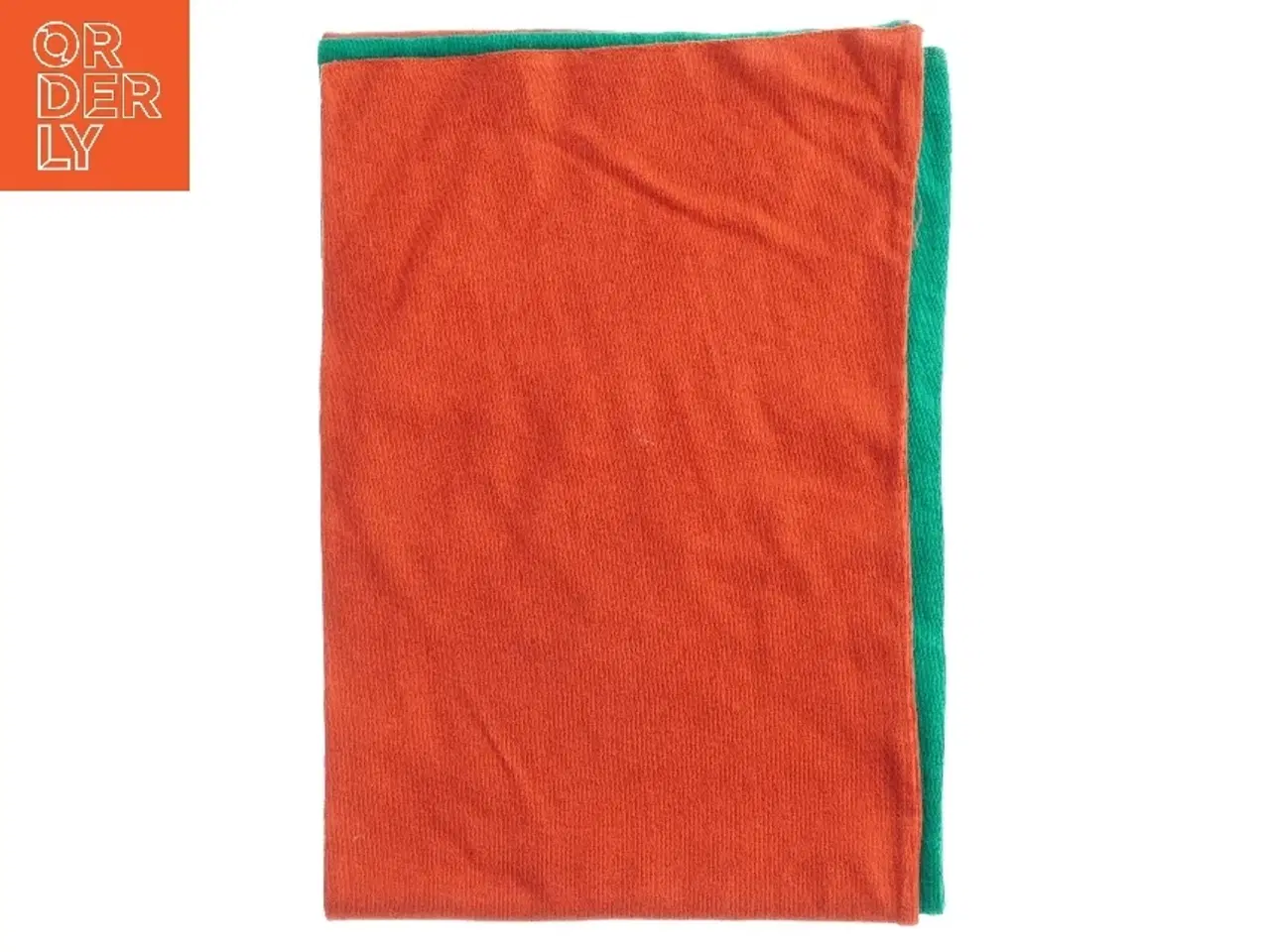 Billede 1 - Dobbeltfarvet tæppe (str. 27 x 69 cm)