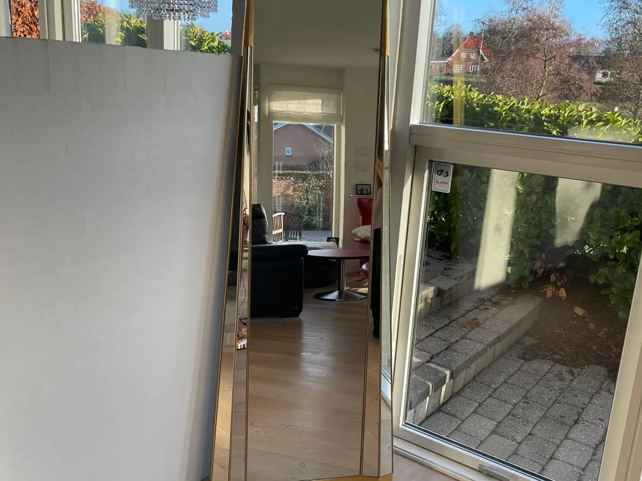 Billede 2 - STORT belgisk vintage krystalspejl