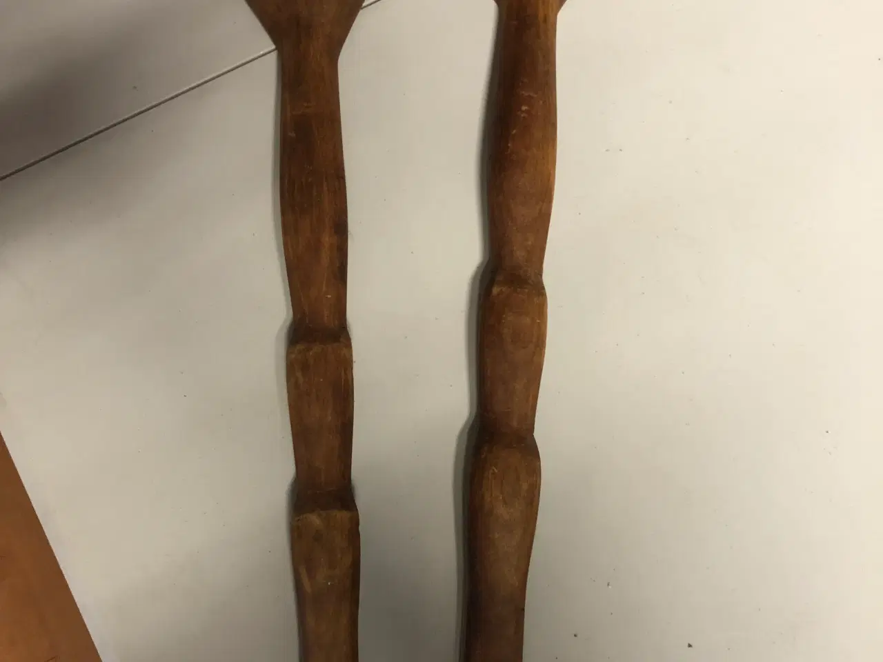 Billede 1 - Kæmpe salat bestik i træ