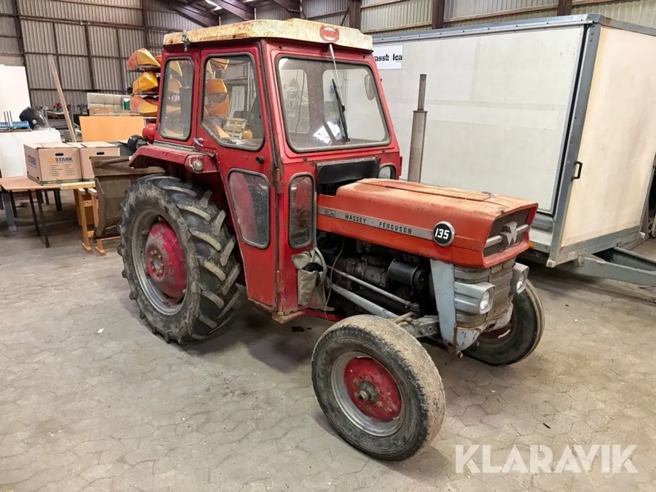 Billede 6 - Veterantraktor Massey-Ferguson 135