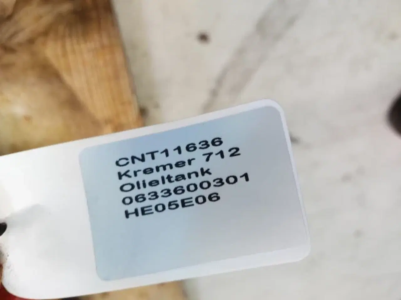 Billede 8 - Kramer 712 Olietank 0633600301