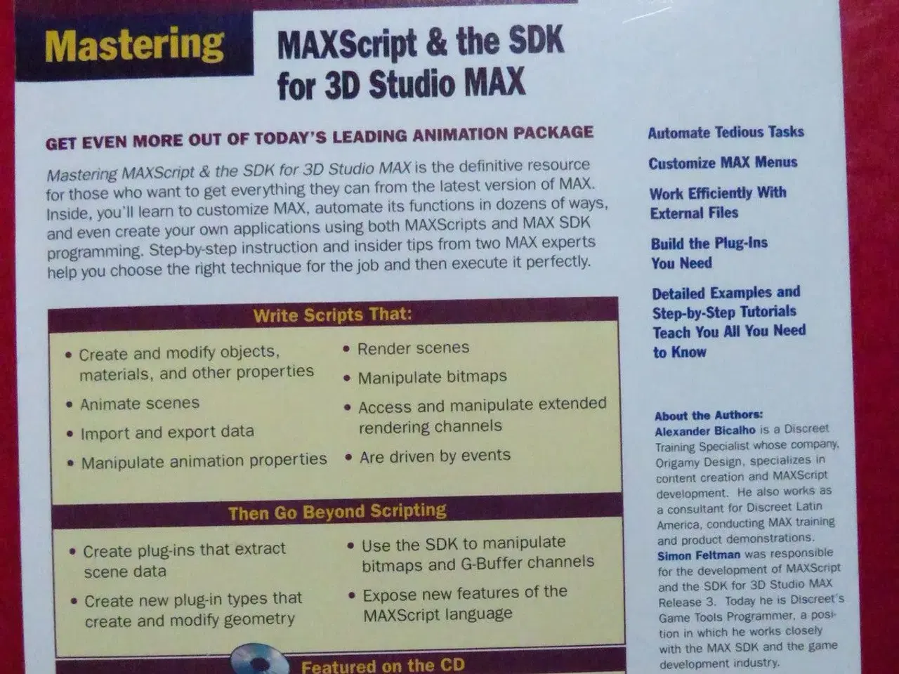 Billede 2 - Mastering MaxScript & the SDK for 3D