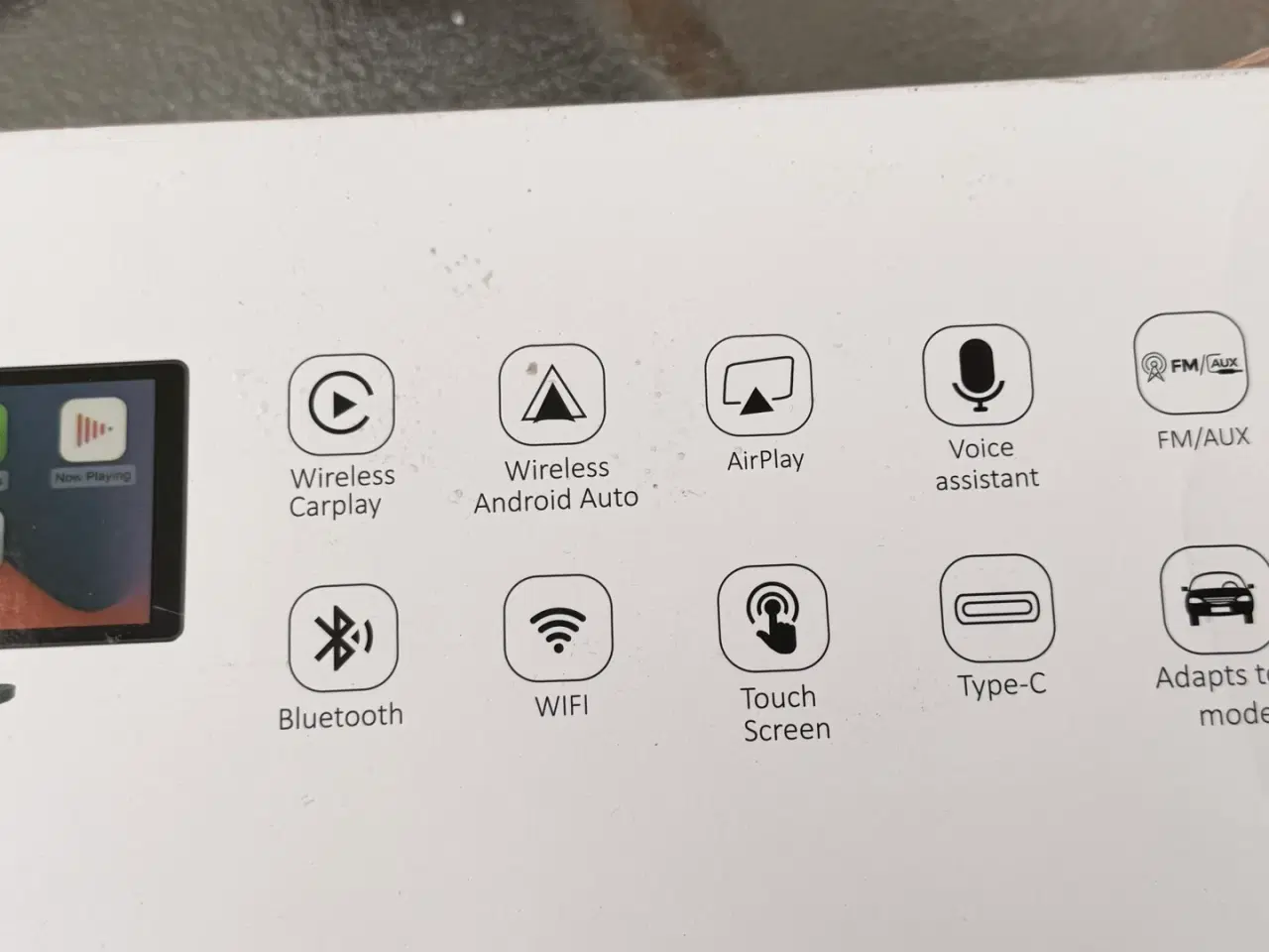 Billede 5 - Apple Car Play 10,"Med indbygget Dasch Cam