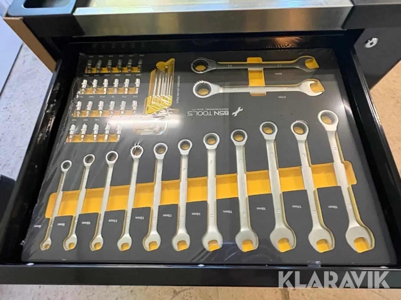 Billede 5 - Værktøjsskab BSN Tools 164 styks værktøj