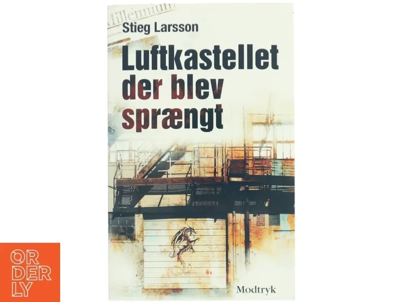 Billede 1 - Luftkastellet Der Blev Spraengt (af Stieg Larsson) [Imported] [Paperback] (Danish) (Millennium, 3. Bind) af Stieg Larsson (Bog)