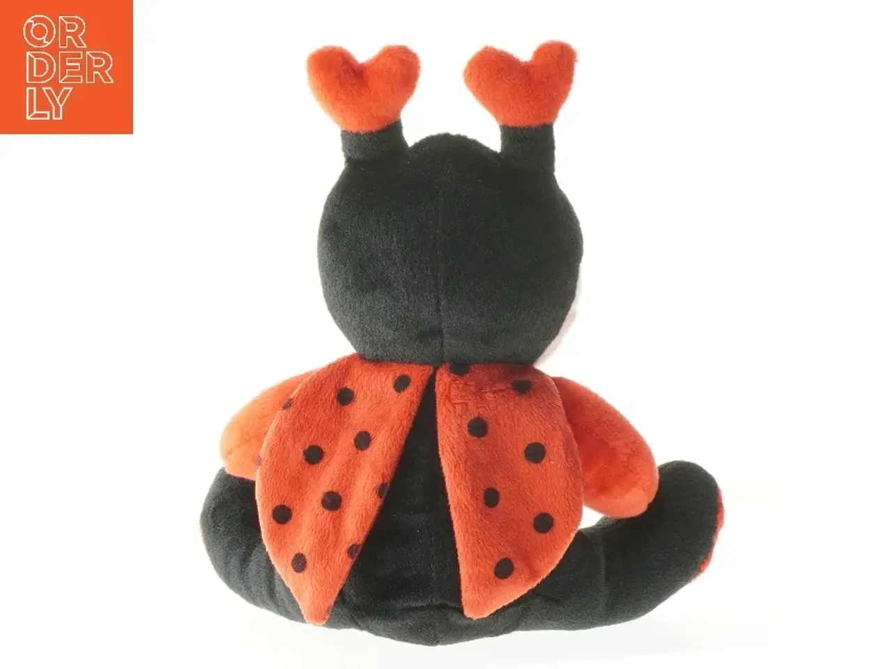 Billede 4 - Bamse mariehøne med tekst (str. 28 cm)