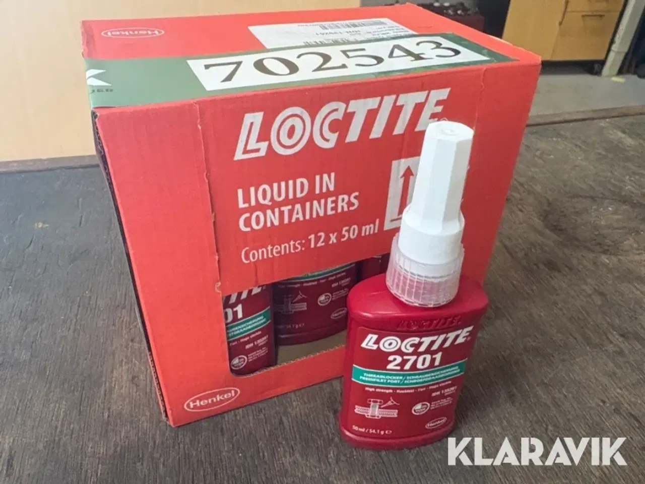 Billede 1 - Gevindlim Loctite 2701  12 styk