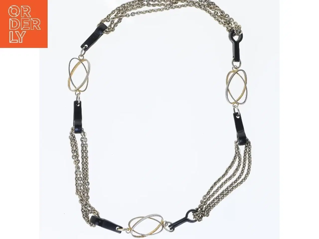 Billede 1 - Dekorativ kæde (str. 29,5 cm)