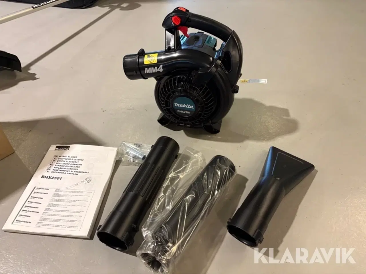 Billede 1 - Løvblæser Makita BHX2501 med opsamlerpose