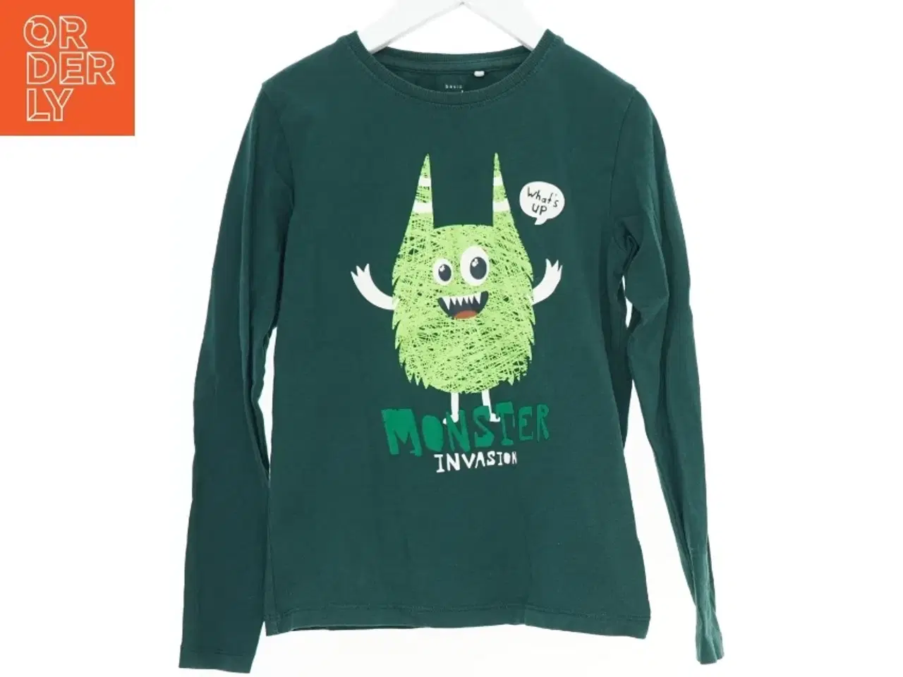 Billede 1 - Langærmet T-shirt med monster design fra Name It (str. 122)
