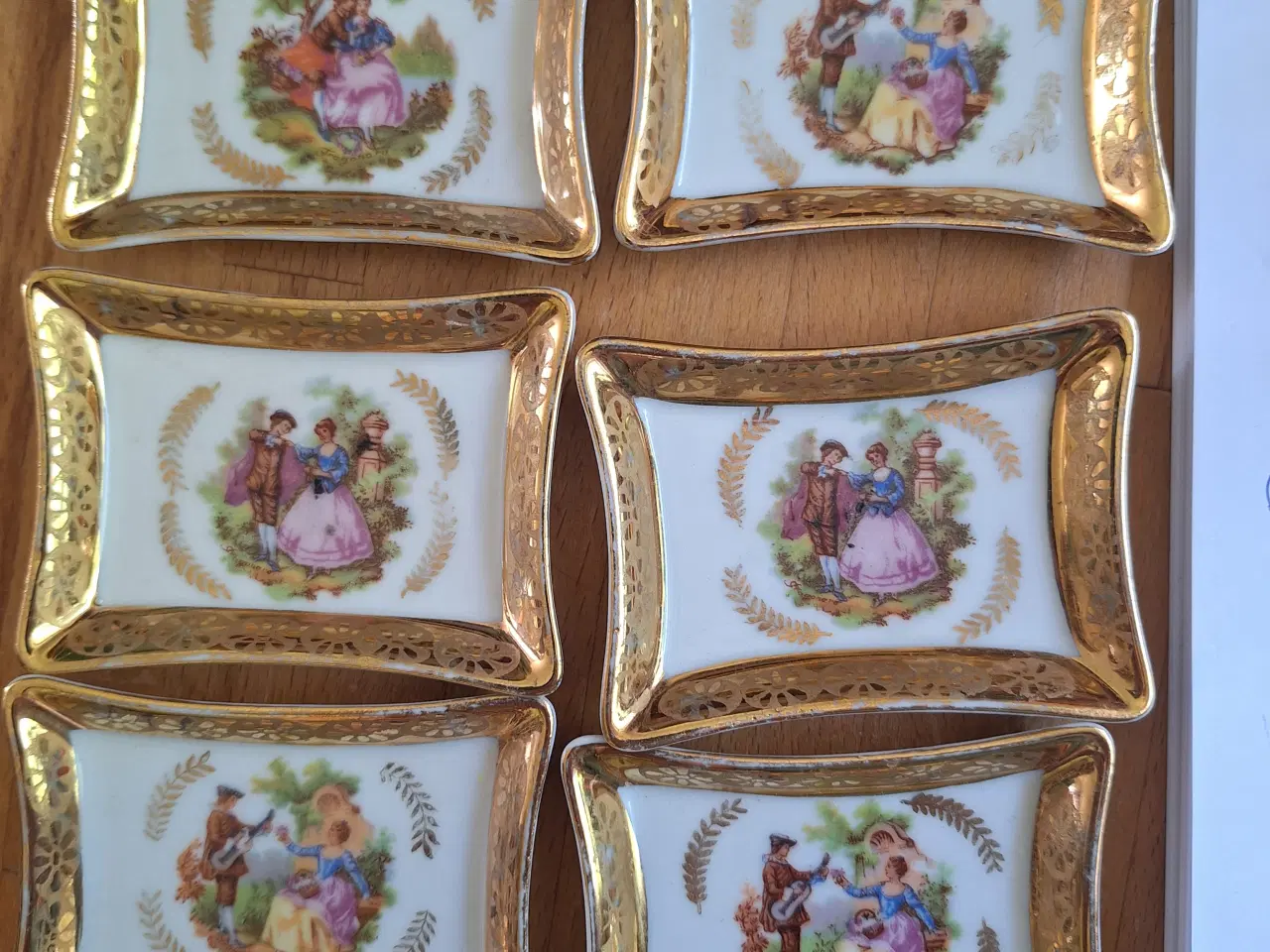 Billede 1 - Franske smør-assietter