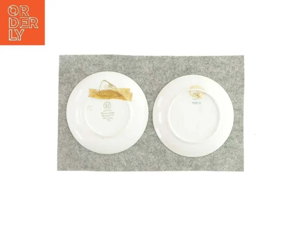 Billede 2 - Pynte tallerkener (2 stk) (str. Ø: 18 cm)