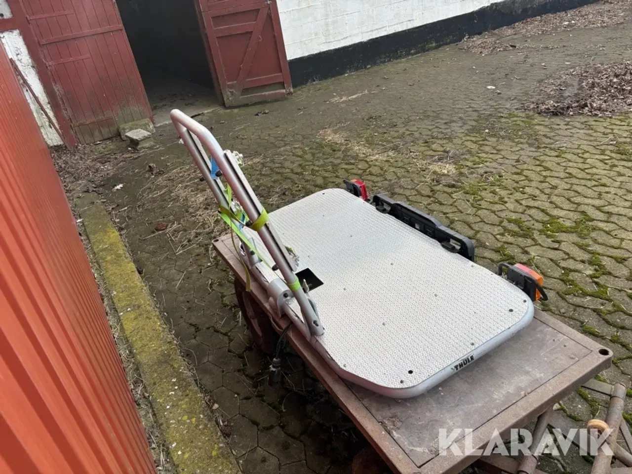 Billede 4 - Cykelanhænger Thule ombygget