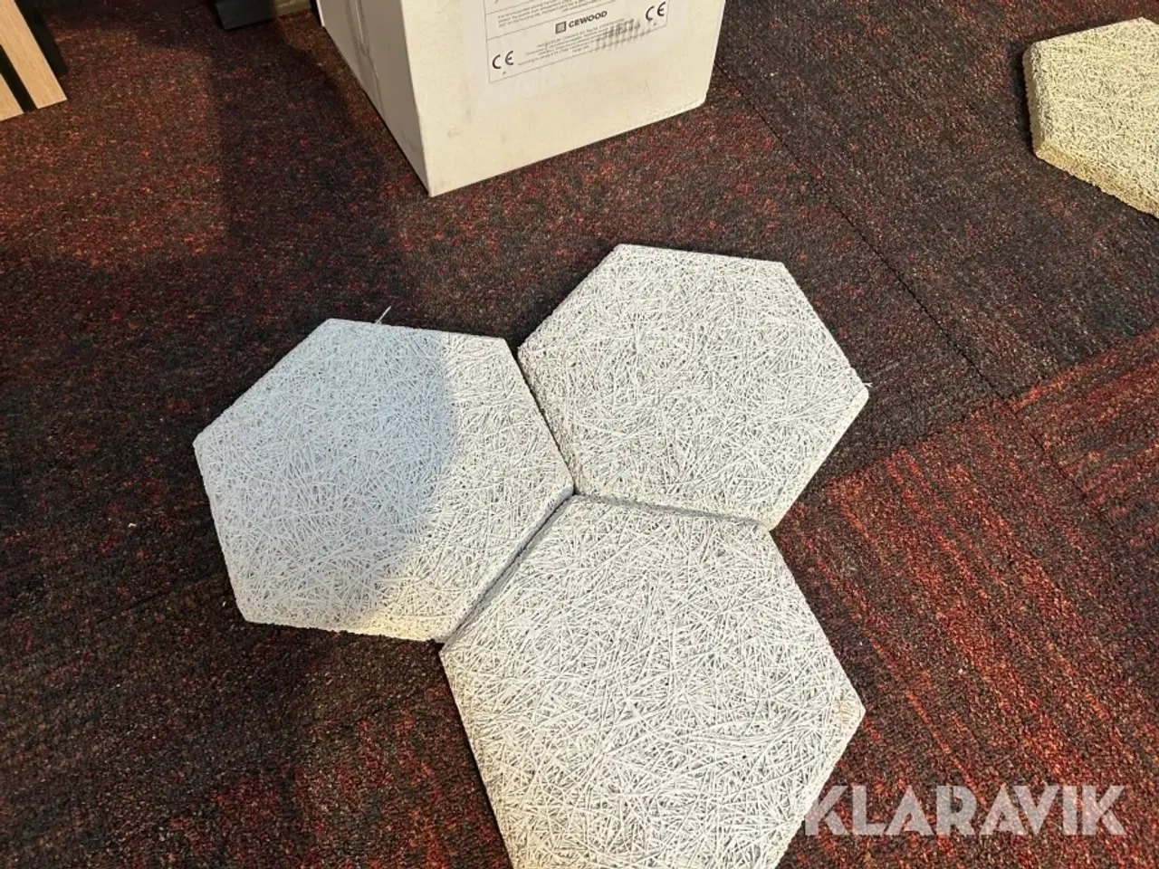 Billede 5 - Træbeton plader Fibrotech Hexagon 216 styk