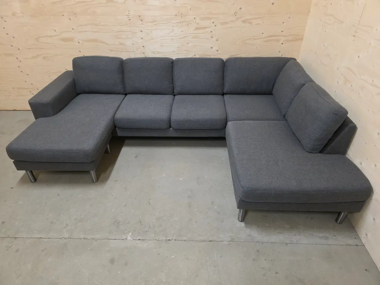 Billede 1 - Daells-Bolighus U-sofa m/ Chaiselong – God Stand