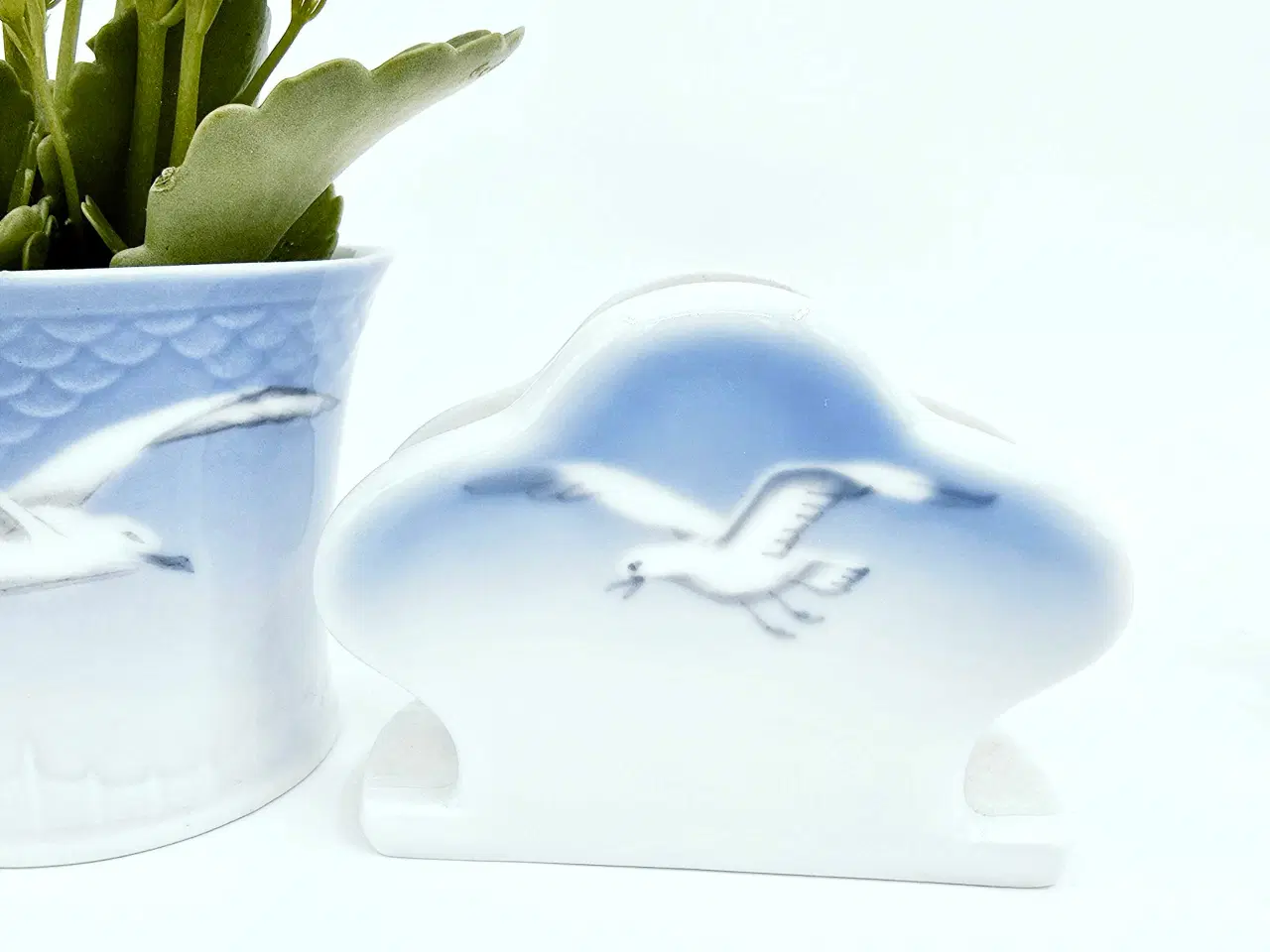 Billede 4 - Mågestel uden guldkant servietholder porcelæn