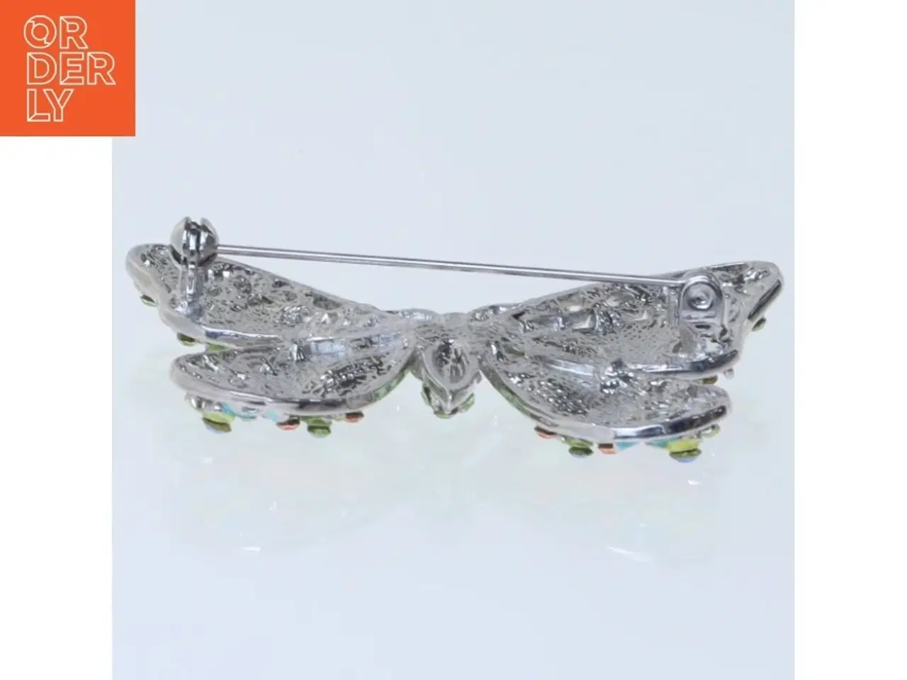 Billede 2 - Sommerfugle-broche (str. 6x4,5 cm)