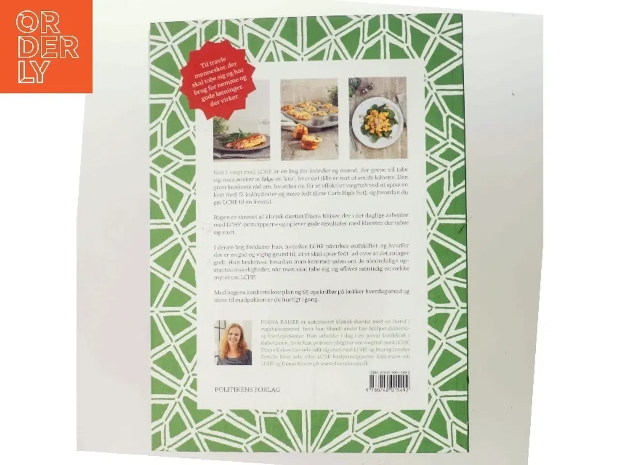 Billede 3 - Ned i vægt med LCHF af Diana Kaiser (Bog)