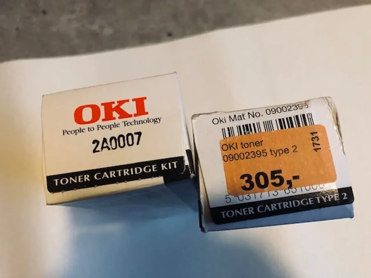 Billede 2 - Toner 2 stk. OKI Cartridge Kit Type 2