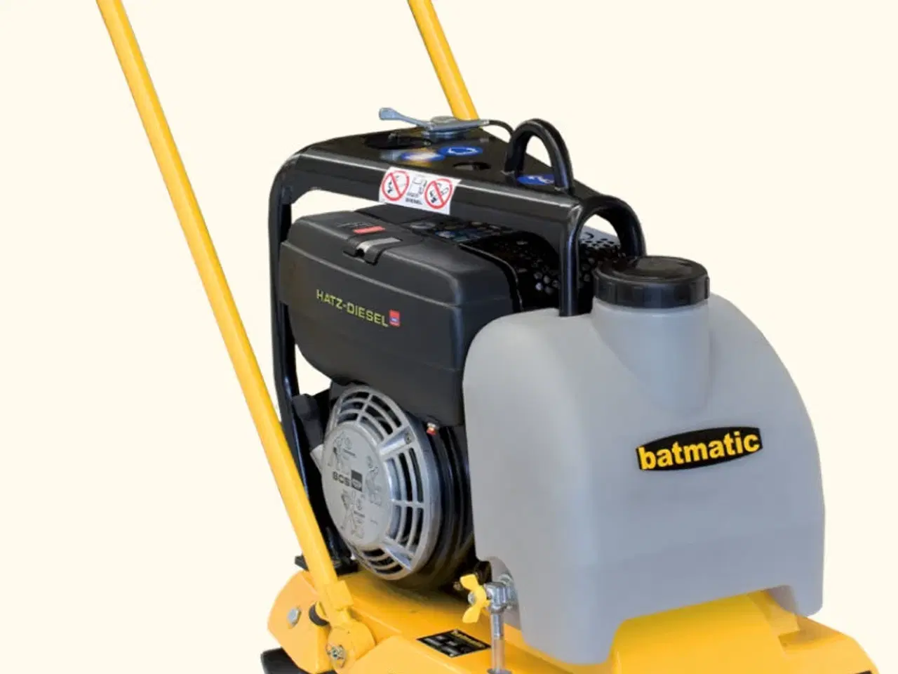 Billede 1 - Udlejning pladevibrator Batmatic 92kg
