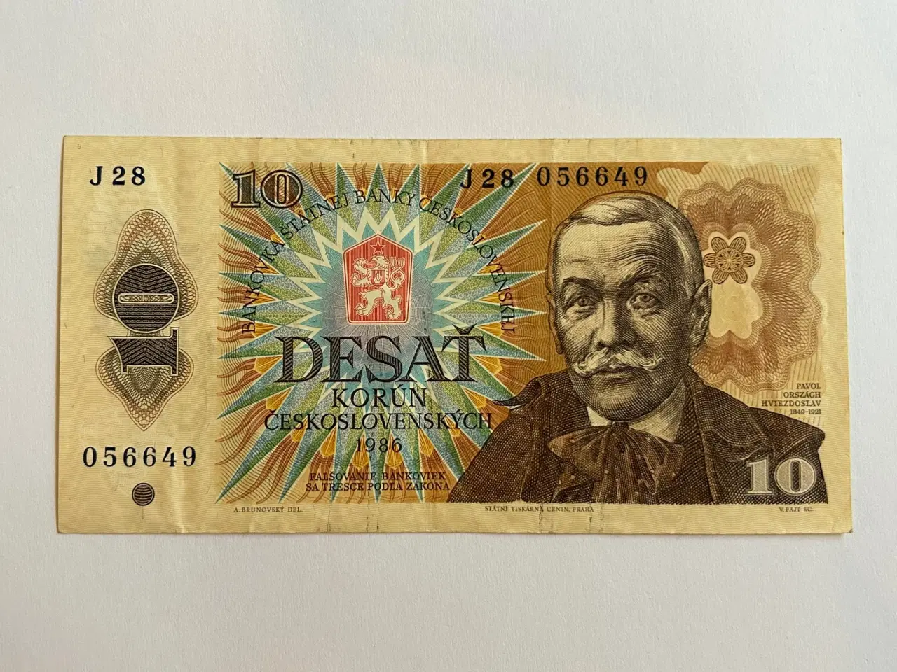 Billede 1 - 10 Korun Czech Republic 1986