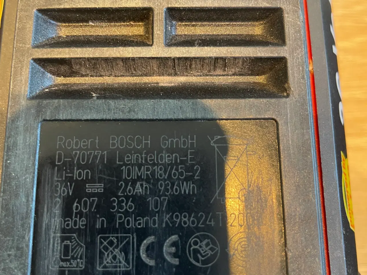 Billede 10 - Bosch akku hækkeklipper 36v med 3 batterier og opl