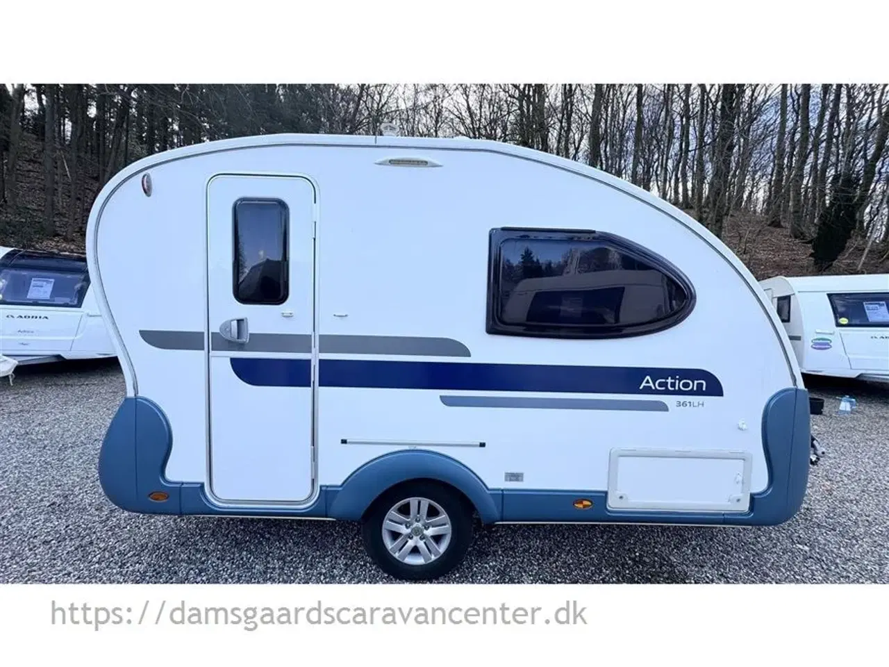 Billede 2 - 2016 - Adria Action 361 LH Enkeltsenge med mulighed for opredning-Telt