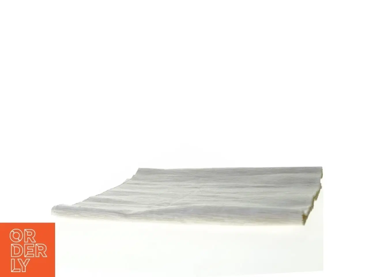 Billede 4 - Hvidt/gråt gulv tæppe (str. 124 x 35 cm)