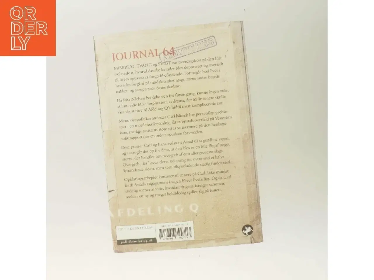 Billede 3 - Journal 64 af Jussi Adler-Olsen (Bog)