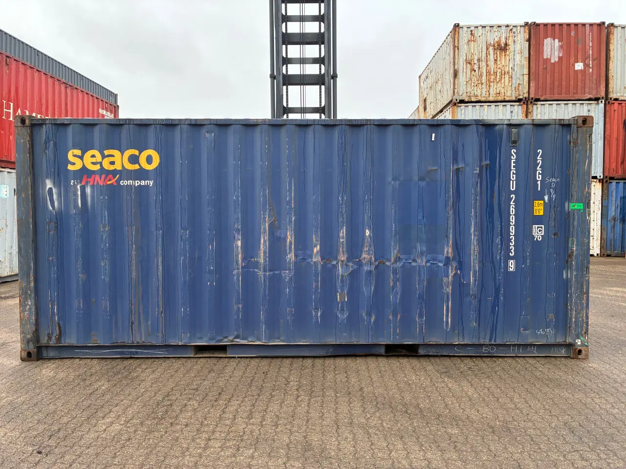 Billede 4 - Brugt 20 fods Isoleret Container- ID: SEGU 269933-